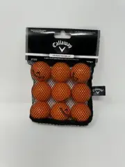 Callaway HX Soft-Flite Practice Golf Balls (9 Pack) with Mesh Carrying Bag