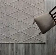 OmbreWool Coast Diamond Beige Rug