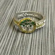 Women's Irish Tree of Life Stainless Steel Beautiful Ring Size 9!