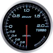Defi DF09903 Advance BF Bar Boost Gauge, Blue, 60mm