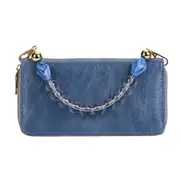 Women Elegant Handbag Totes Pearl Handle Underarm Shoulder Bags Solid PU Leather Female Fashion Travel Street Clutches