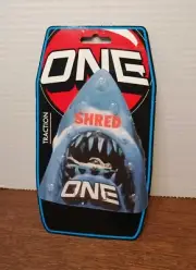 One Shred Snowboard Stomp Pad Shark Traction Cone Shaped Pad by One-Ball 6" X 5"