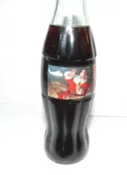 1997 COCA COLA SANTA CHRISTMAS BOTTLE UNOPENED