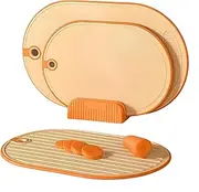 Cutting Boards for Kitchen,3 Set Slip Resistant Double-Sided Chopping Mat for Meat Prep Cheese Vegetables and Fruits | Dishwasher Safe,Durable Kitchen Accessories