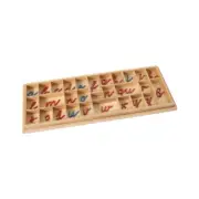 Box for Movable Alphabet Small - Cursive