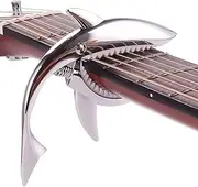 Guitar Capo, 6-String Acoustic & Electric Guitar Capo. (Silver)