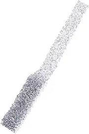 Angoily Diamond Rhinestone Mesh Ribbon Belt with Adhesive Backing for Wedding Decorations Costumes and Craft Projects Strong Stickiness Easy Application for Bridal Accessories