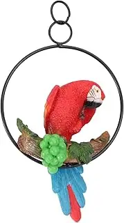 OFFSCH Decorative Bird Prop Parrot Pendant for Boys and Girls Wall Hanging Artware for Home