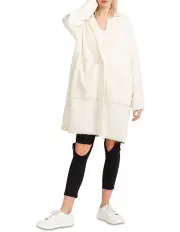 [Belle & Bloom] Days Go By Sustainable Blazer Cardigan in Cream