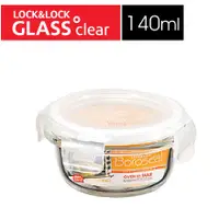 在飛比找蝦皮購物優惠-樂扣樂扣第三代耐熱玻璃保鮮盒圓形140ML(LLG811)