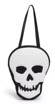 Skull Macabre Nightmares Mega Tote Bag