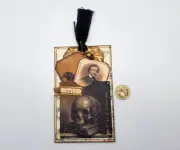 1-Halloween-Edgar Allen Poe-Pocket-Embellishments-Junk Journal-Linen Cardstock