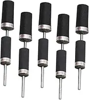 10pcs Jewellery Polishing Accessory Grit Sandpaper Sanding Stick for Abrasive Grinding Random Color