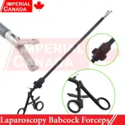 BABCOCK Grasping Forceps, Straight jaws, 8mm x 33cm Length, With Ratchet