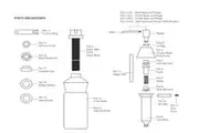 New Bradley Replacement Parts For 632 Soap Dispensers - Silver Valve Body
