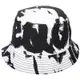 Alexander McQueen Graffiti 塗鴉字母尼龍漁夫帽(黑白色)
