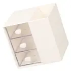 Desk Organizer Drawer Type Storage Box Stationery Storage Case Multi-function