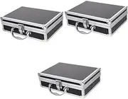 [INOOMP] Multifunctional Briefcase Portable Instrument Carry Case with Capacity for Safe Storage of Valuables for Tools and Accessories