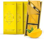Ignite Alphonso Mango Flavor Chocolate Bars - Limited Summer Edition: Luxurious Mood & Vitality Boosting Treat for Men & Women | Vegetarian, Gluten-Free | Ideal Romantic (1 Box) (Mango, Pack of 1) (Pack of 3, Mango)