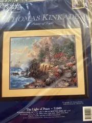 Candamar Cross Stitch Thomas Kinkade The Light of Peace Kit 51009