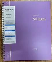 Cambridge WorkStyle Balance Jan Dec 2024 Weekly Monthly Planner 8 1/2" x 11"
