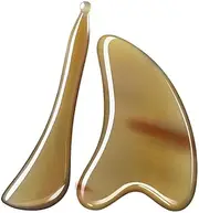 [RYEPOLNIX] 西藏高原牦角 Gua sha Board 刮痧板面部刮脸部头部腿部全身通用眼部/175