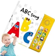 Song Book for Kids - Musical Learning Book - 10 Nursery Rhymes, English Enlightenment Teaching Aids for Boys and Girls