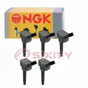5 pc NGK Ignition Coils for 2017-2019 Audi RS3 2.5L L5 Spark Plug Wire Boot uz (for: Audi)