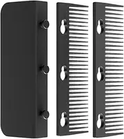 Hair Straightening Comb - Clip On Straightener Comb Accessory | Straightener Comb, Iron Comb Attachment, Hair Styling Tool, For Combs