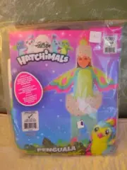 Girls Teal Pengualas Hatchimal Complete Costume, Size Small (4-6)