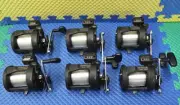 Okuma Magda MA 45D Line Counter Trolling Reel Star Drag Pre-Spooled 6 PK