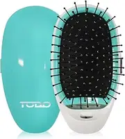 TODO Ionic Anti Frizz Straightening Styling Hair Straight Brush Smooth Silky Hair Comb Blue