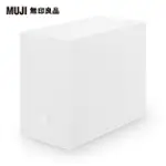 【MUJI 無印良品】聚丙烯檔案盒.標準型.寬.A4