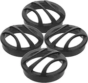 BELLIFFY 4pcs Car Speaker Grill Cover Dustproof Mesh Guard for Tweeter Protection Easy Installation Compatible with Various Car Models Durable Automotive Accessories