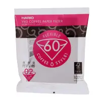 在飛比找蝦皮購物優惠-Hario濾紙 V60 02 漂白100枚入 VCF-01-