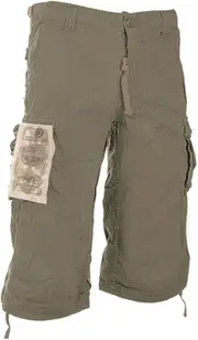 Mil-Tec Air Combat Prewash, cargo shorts , color: Beige (Khaki) , size: XS