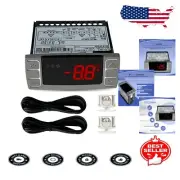 Versatile Dual Probe Temperature Controller - Perfect for Freezers & Kegerators