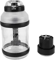 Sport Portable 2L Blender 6 Edge Blades 18000rpm 4000mAh Type C Juice Blender for Shakes Athletes Travel (Black)