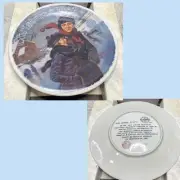 1982 Norman Rockwell “Christmas Courtship” Christmas Plate # 8188I Knowles China