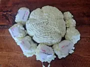 Lot Of 5 Yellow Baby Snowball Yarn And Handcrafted Yellow Baby Pillow To Match