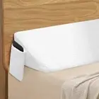 King Size Bed Wedge Pillow for Headboard (76"x12"x6"), Mattress Gap Filler He...