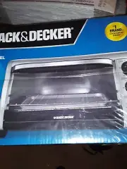 BLACK+DECKER TO1313SBD 4-Slice Toaster Oven - STAINLESS STEEL.
