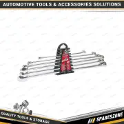6 Pcs of PK Tool SAE Low Profile Ring Spanner Set - 0 Degree Offset Spanner