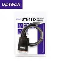 在飛比找PChome24h購物優惠-Uptech UTN411X USB to RS-232訊號