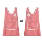 Korean for Cross Back Apron with Pocket Sweet Princess Bib Aprons