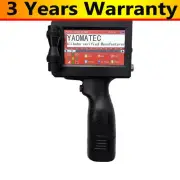 Yaomatecm12.7mm Handheld Inkjet Printer 600DPI + Imported Ink Cartridge for HP