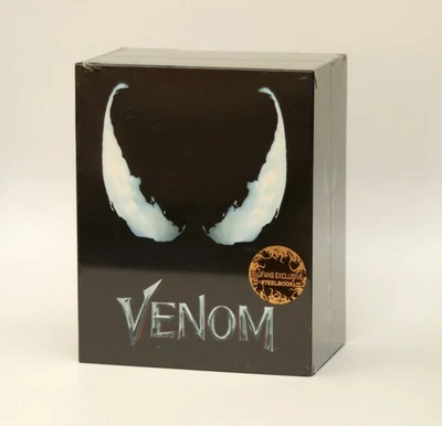 Venom (2018) Blu-ray SteelBook Blufans Exclusive One-Click Black Box OOP