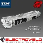 ITM 4 Ton Round 2.5m 3m 4m Yellow Lifting Sling Hoist Rigging 4T TM9162-04025