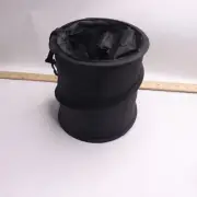 Portable Car Trash Bin Collapsible Pop-up Trash Can Black