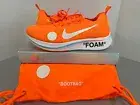 NIKE X OFF WHITE ZOOM FLY MERCURIAL FLYKNIT FK OW TOTAL ORANGE SZ 12 AO2115-800